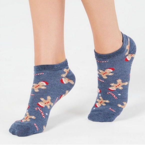 5 Pair Charter Club Low-Cut Holiday Socks NEW P60 - Picture 2 of 3